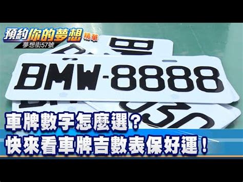 車牌兇吉查詢|車牌吉凶一目瞭然